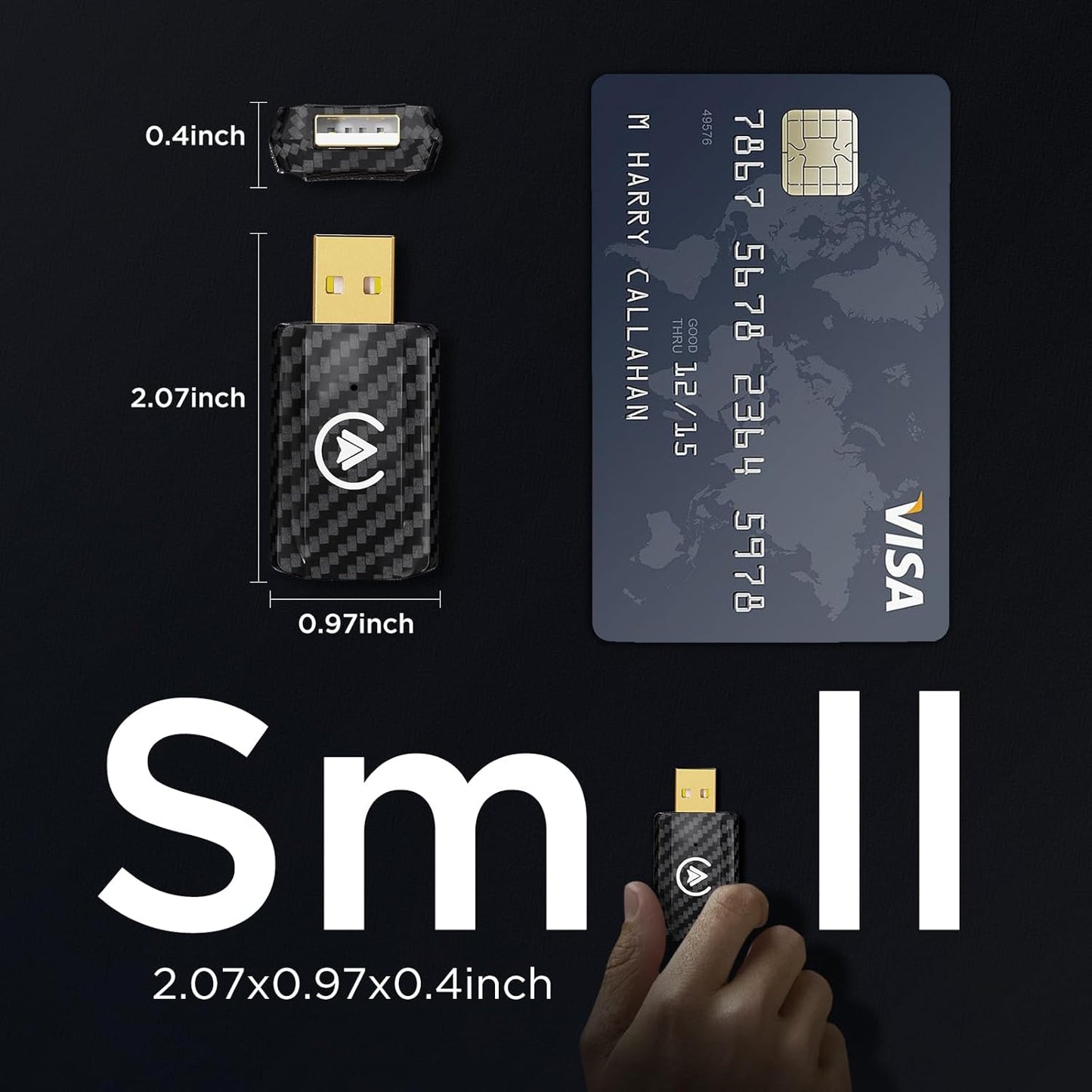 Transform Your Drive! 🚗✨ 2-in-1 Wireless CarPlay & Android Auto Adapter - Say Goodbye to Wires! Compatible with iPhones 🚀 iOS 12+ & Android 11+!